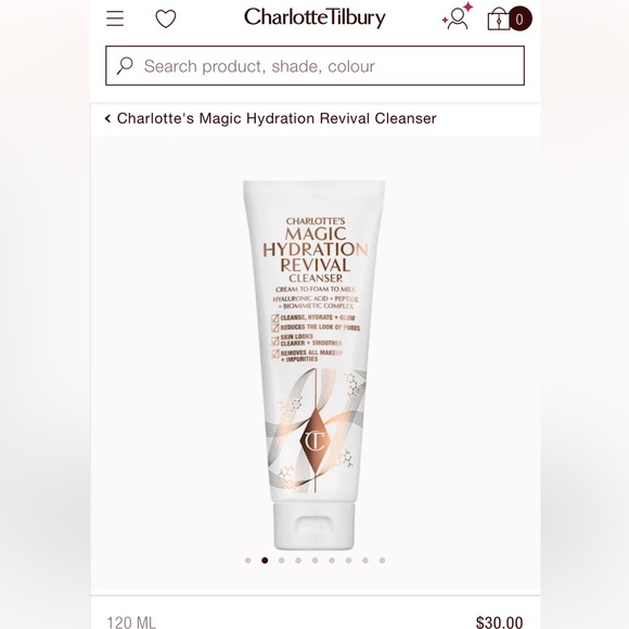 Charlotte Tilbury Other - Magic Hydration Revival Cleanser